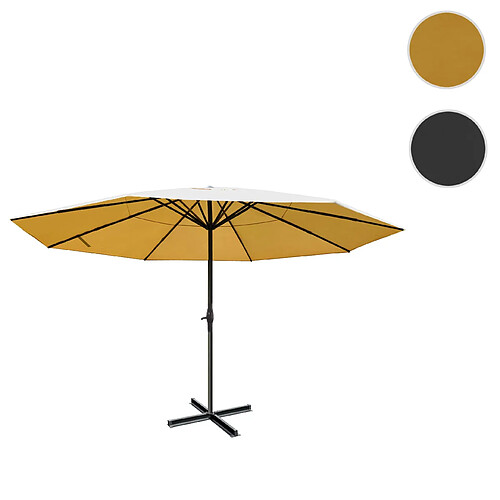 Mendler Meran Pro parasol de jardin - Crème