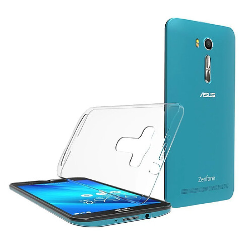 XEPTIO Coque Gel Asus ZenFone Go Translucide