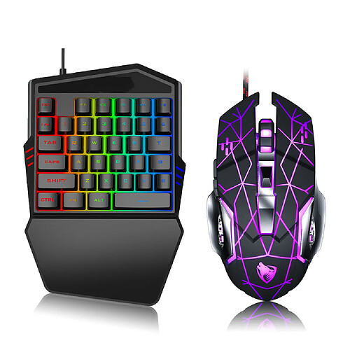 Clavier gamer sans fil - Noir