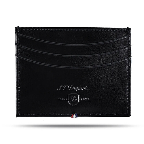 ST Dupont Etui Carte de Crédit Ligne D Elysée - Noir