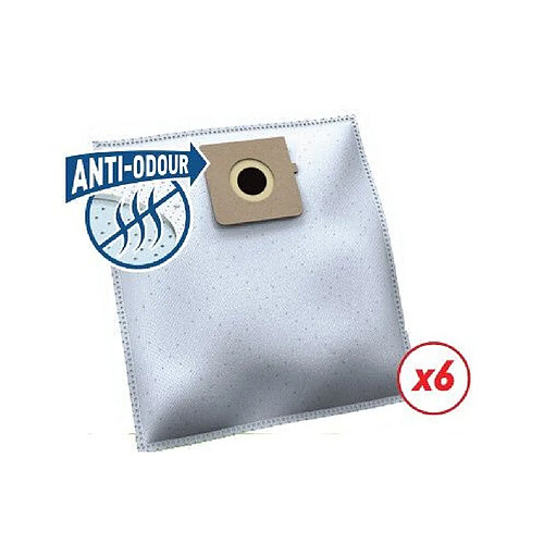 Sacs aspirateur Temium PL104SN - Lot de 6