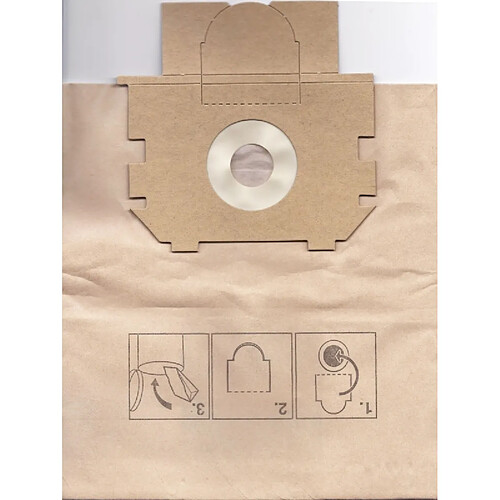 Sacs papier aspirateur Tornado TO2460 - Lot de 10