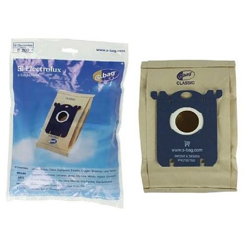 Electrolux sacs aspirateur S-bag Classic E200