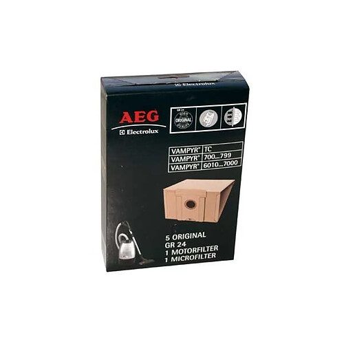 Sacs d’aspirateur pour AEG Vampyr