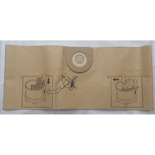 Sacs aspirateur papier pour Vax Série 2000 - Lot de 5