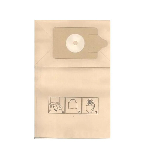 Sacs aspirateur papier Numatic NV 180 - Lot de 10