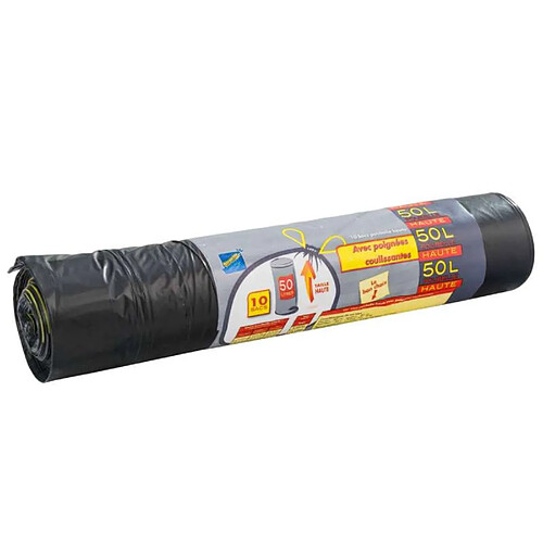 Provence Outillage Sac poubelle - 50 L - Ruban coulissant