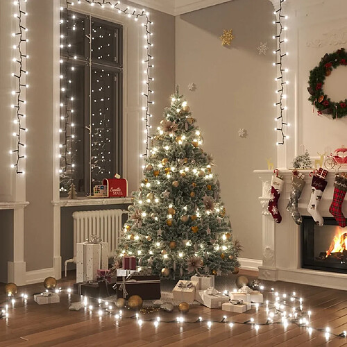 VidaXL Guirlande à LED 1000 LED 25 m - Blanc froid