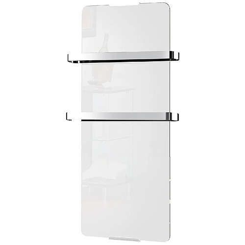 CHEMIN'ARTE Radiateur Sèche-Serviette Électrique 1200W - Blanc