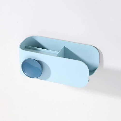 Étagère murale pour sèche-cheveux - Bleu
