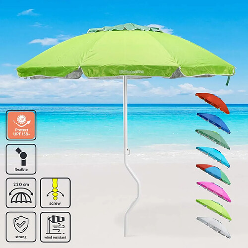 Girafacile Apollo parasol de jardin - Vert