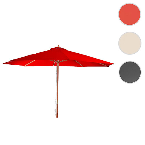 Mendler Parasol bois - Bordeaux