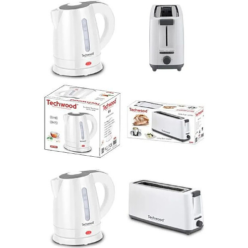 Techwood Set petit-déjeuner bouilloire + grille-pain
