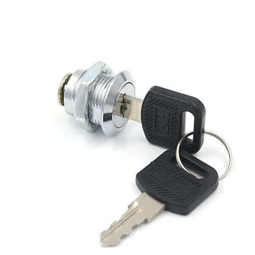 Wewoo Serrure cylindrique pour meuble - Multicolore