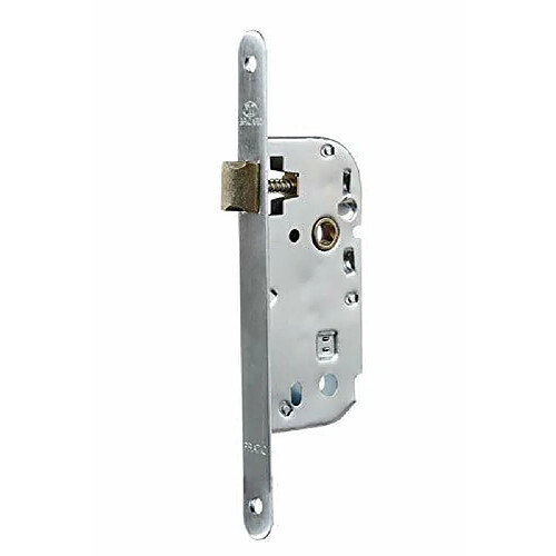 Bricard serrure à encastrer, têtière en T - Axe 40 mm