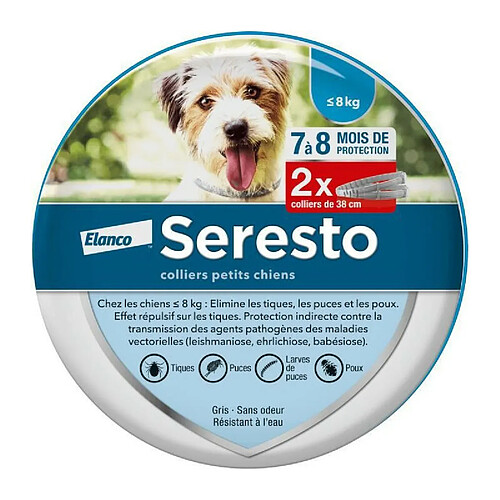 Seresto Collier Anti-Puces Petit Chien