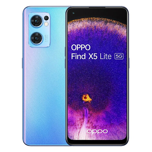 Oppo Find X5 Lite - Bleu · Occasion