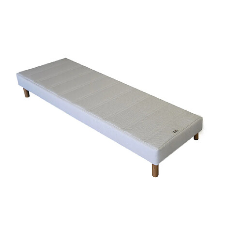 Promo matelas Sommier tapissier - Blanc