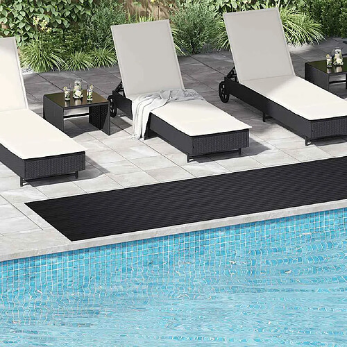 vidaXL Tapis antidérapant 5x1m - Caoutchouc à nervure