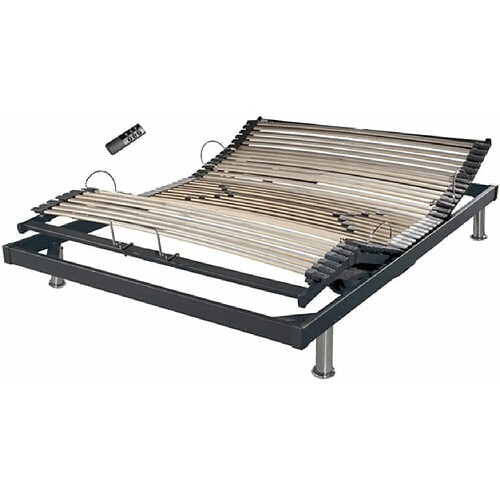 Ebac sommier électrique relaxation - Gris