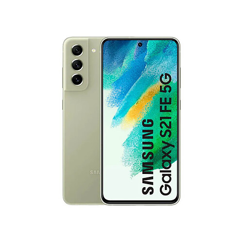 Samsung Galaxy S21 FE 5G 8Go/256Go - Vert olive · Reconditionné