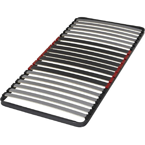 Ebac Sommier cadre à lattes - Gris