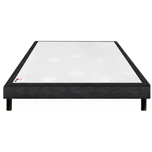 EPEDA Sommier Nature Ferme Chin - Gris 160x200