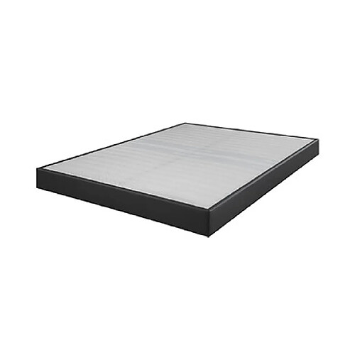 Mes Sommier tapissier 140x200 - Gris