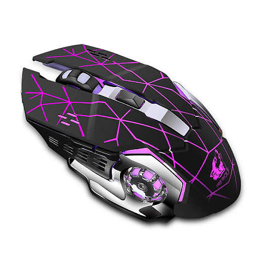 X8 souris gaming sans fil - Noire