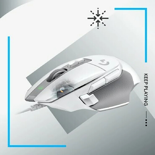 Logitech G502 X Blanche · Reconditionné