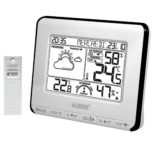 La Crosse Technology WS6818WHI-BLA