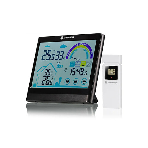 Bresser Thermo hygromètre VentAir - Écran tactile