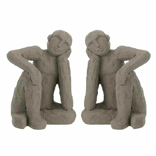 Paris prix statuette personnages assis - Gris