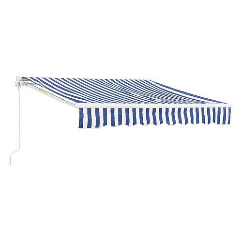 En.Casa En Casa Store Banne Bitonto 250x200 cm - Bleu/Blanc
