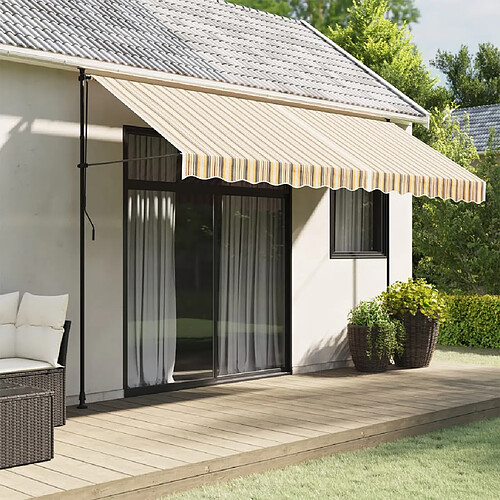 vidaXL Tissu de remplacement pour auvent - Multicolore