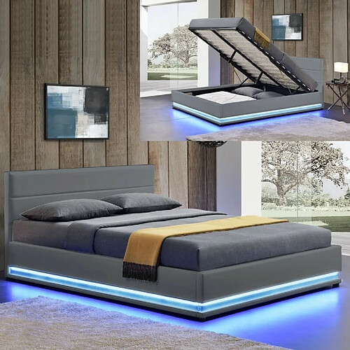 Meubler Design Ava 160x200 cm - Gris