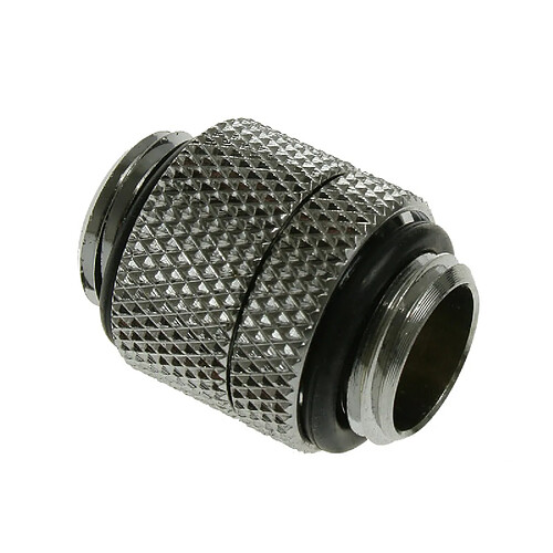 Bitspower 2x 1/4'' tournant argenté brillant
