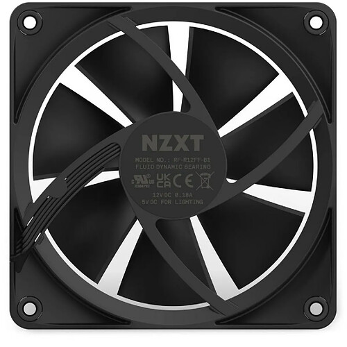 NZXT RF-R12SF-B1 - Ø 12 cm