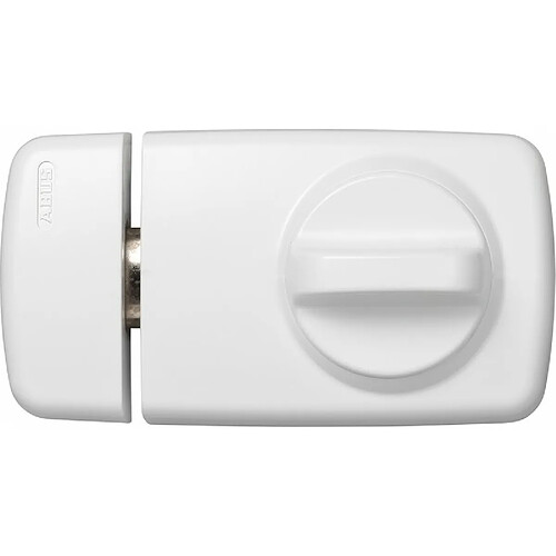 Abus verrou de porte à bouton – Blanc