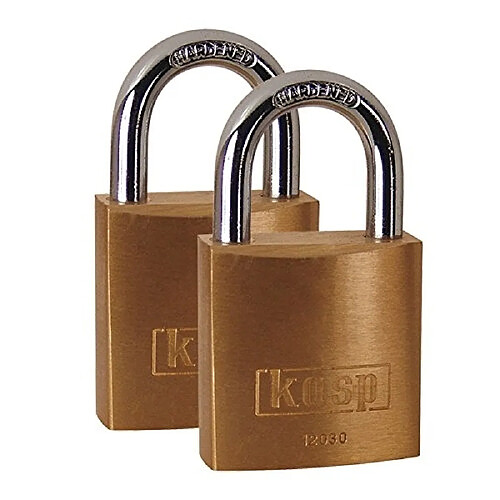 Kasp Série 120 Cadenas à Clé 30mm