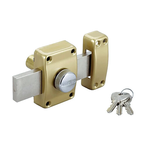 BRICARD Verrou Alpha Pêne Long 45 mm