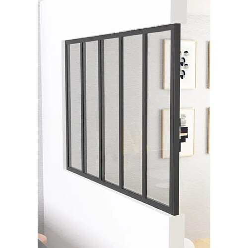 Optimum Poteau de terminaison Noir