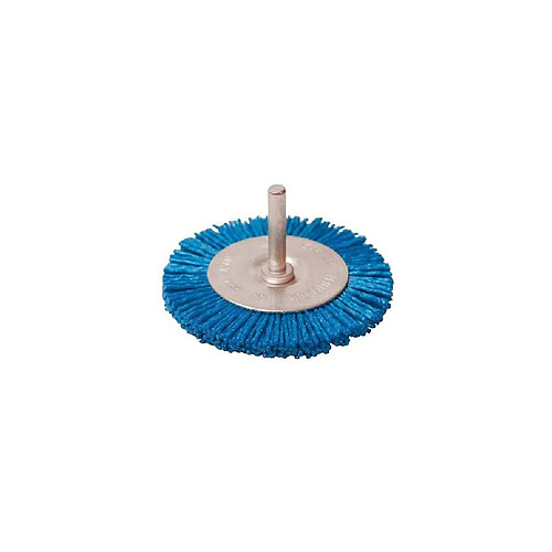 Silverline Brosse nylon grossier - D. 100 mm sur tige