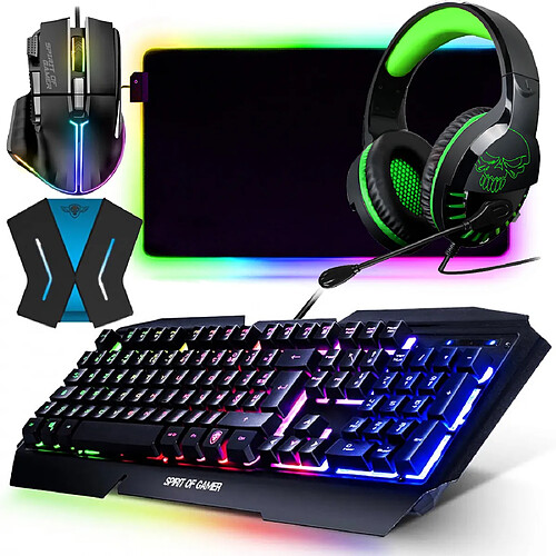 Spirit of Gamer Pack clavier souris casque Pro-K5 Xbox