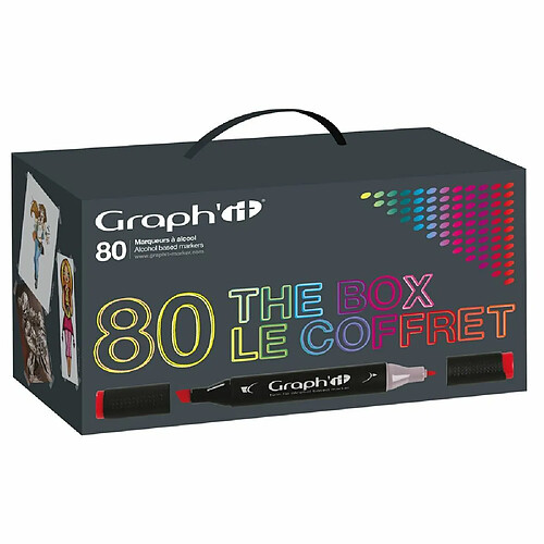 Graph It Graph'It Coffret 80 Marqueurs