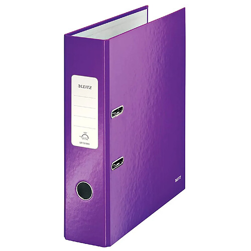 Leitz Lot de 10 classeurs Wow - Violet