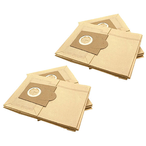 Vhbw Sacs d’aspirateur compatibles Siemens VS 63 A 1 - Lot de 20