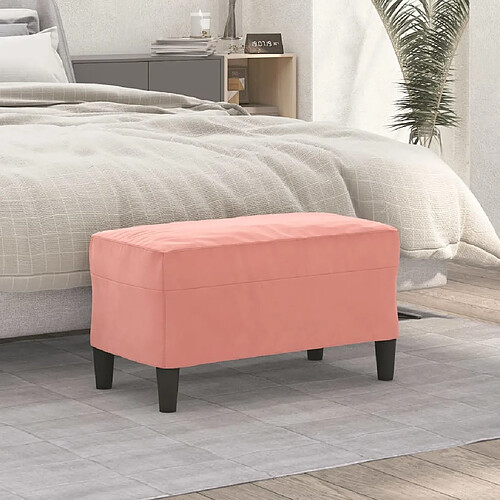 VidaXL Banc rose 70 cm