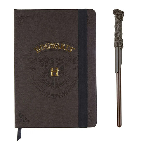 Ensemble de Papeterie Harry Potter - Marron