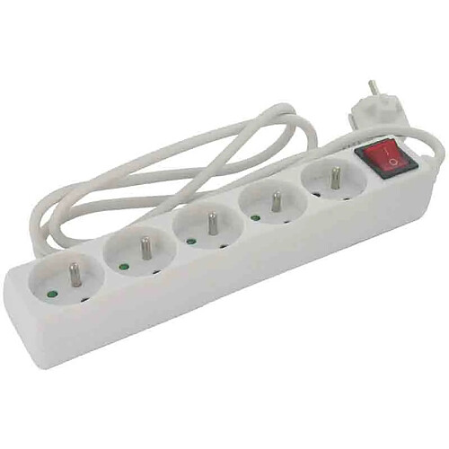 Dhome Bloc multiprise - 5 prises